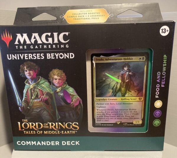 Magic The Gathering Der Herr der Ringe: Geschichten aus Mittelerde Commander Deck Food and Fellowship Englisch