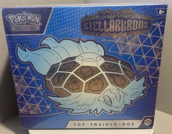 Pokemon Stellarkrone Top Trainer Box Deutsch