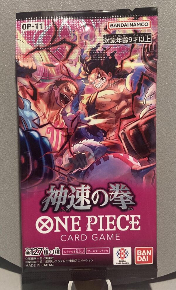 "One Piece TCG - Fist of God Speed OP11 Booster JAP"