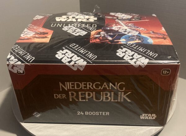 Star Wars: Unlimited  Niedergang der Republik Display (Deutsch)
