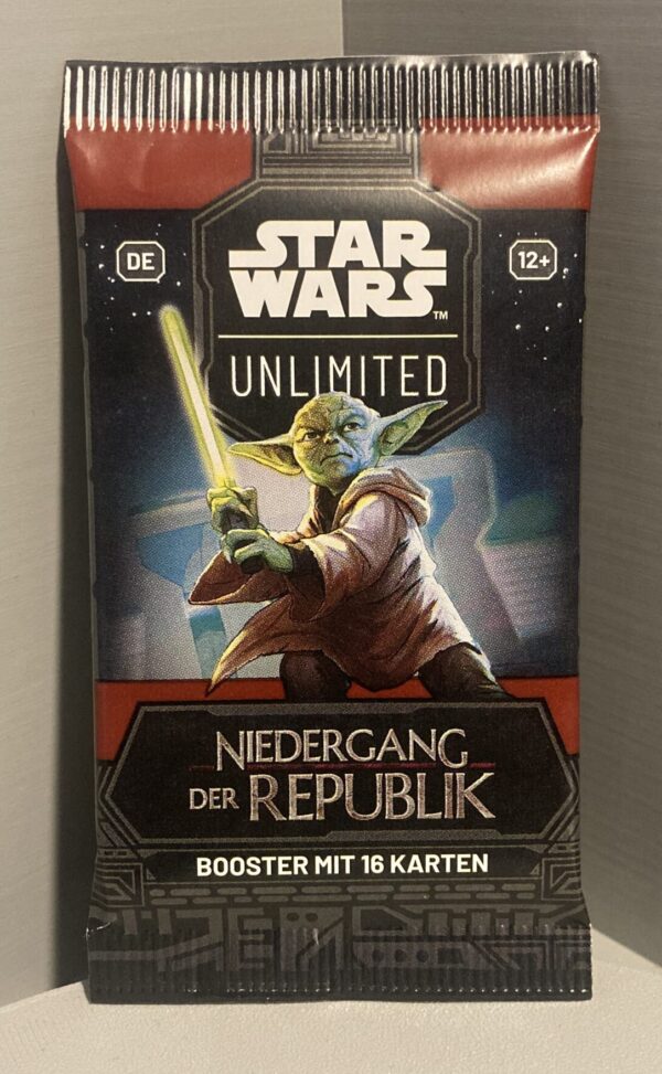 Star Wars: Unlimited  Niedergang der Republik Booster (Deutsch)