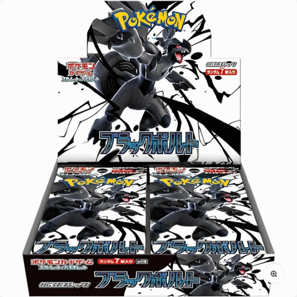 Pokemon Black Bolt SV11B  Booster Display Japanisch