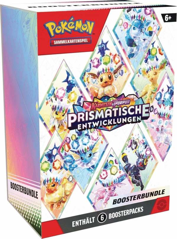 Pokémon Prismatische Entwicklungen Boosterbundle Deutsch