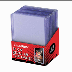 Ultra PRO 3" x 4" Clear Regular Toploader