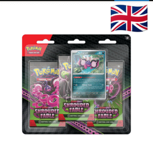 Pokémon Scarlet & Violet 6.5 Shrouded 3-Pack Blister Englisch