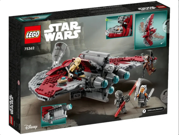 LEGO® 75362 - Star Wars™ Ahsoka Tanos T-6 Jedi Shuttle (601 Teile) – Bild 3