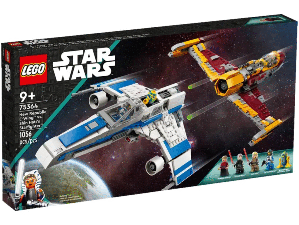 LEGO® 75364 - Star Wars™ New Republic E-Wing™ vs. Shin Hatis Starfighter™ (1056 Teile) – Bild 2