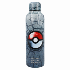 Pokémon - Edelstahl Trinkflasche mit Pokéball Design 515 ml