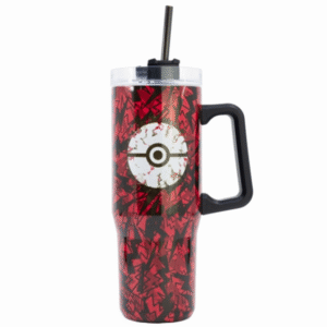Pokémon - "Recharging" Thermobecker aus Edelstahl mit Deckel 940 ml