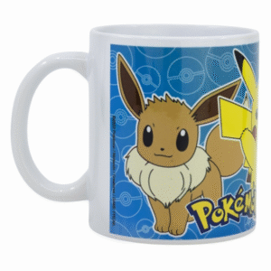 Pokémon - Tasse Evoli, Pikachu, Glumanda Design 325 ml