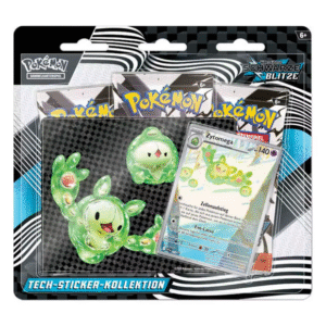 Pokemon  Tech Sticker Kollektion Schwarze Blitze