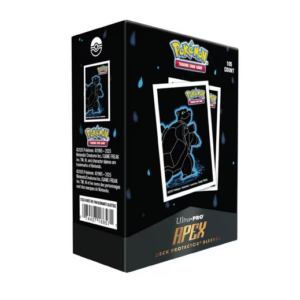 Ultra PRO Neon Kanto 105ct APEX™ Deck Protector Sleeves Blastoise for Pokémon