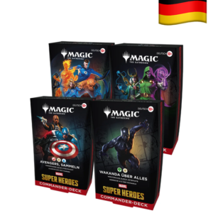 MTG - Marvel Super Heroes: Commander Deck Display (4 Decks) DE