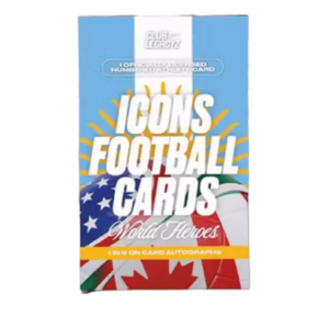 Club Legacyz Icons 4th Edition World Heroes Football Cards - Einzelbox