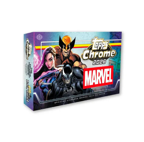 2026 Topps Chrome Marvel Comics - Hobby Box