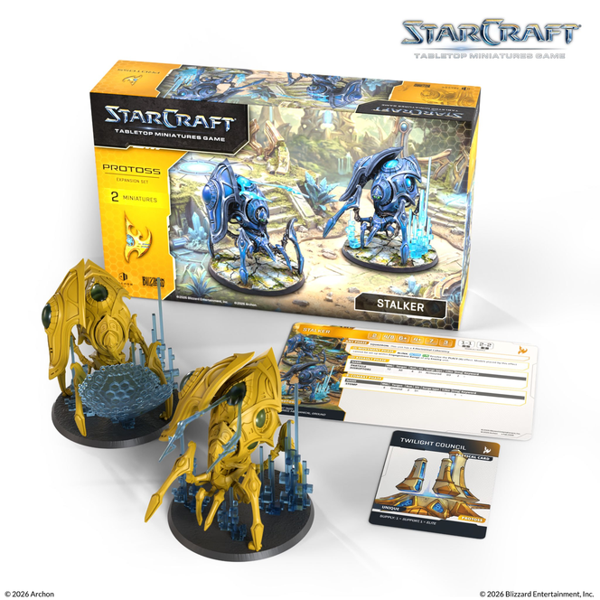 Archon Studio - Starcraft TMG: Protoss Expansion Set: Stalker
