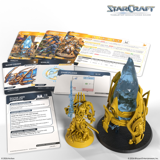 Archon Studio - Starcraft TMG: Protoss Hero Expansion Set: Artanis & Pylon – Bild 2