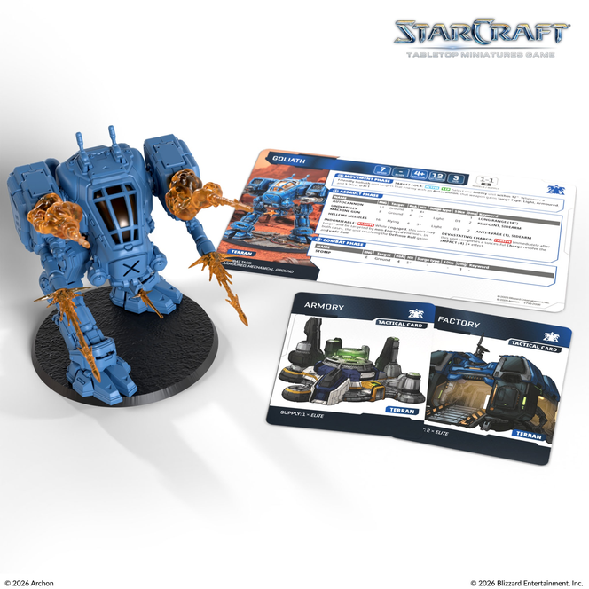 Archon Studio - Starcraft TMG: Terran Expansion Set: Goliath – Bild 2