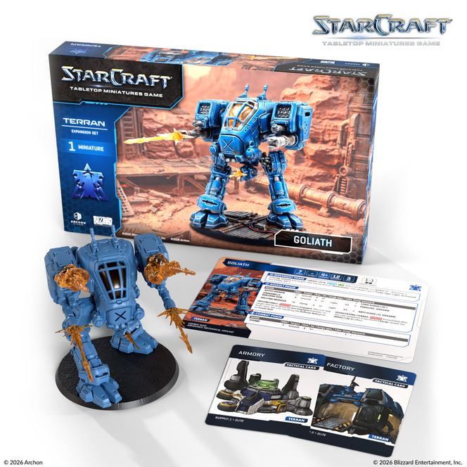 Archon Studio - Starcraft TMG: Terran Expansion Set: Goliath