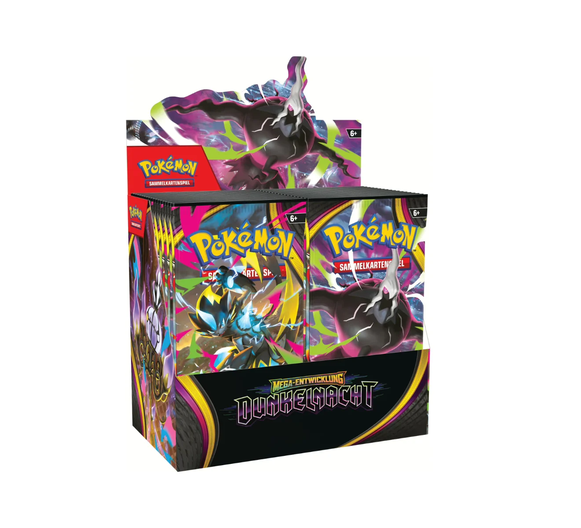 Pokémon Cards ME05 Dunkelnacht 36er Booster DE