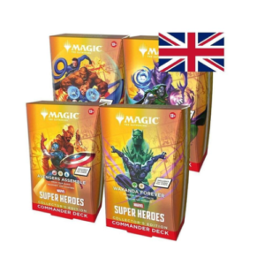 MTG - Marvel Super Heroes: Collector´s Commander Deck Display (4 Decks) EN