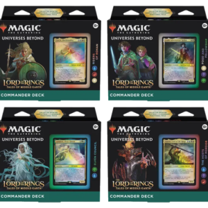 MTG - The Lord of the Rings: Tales of Middle Earth Commander Deck Display EN (4 Decks)