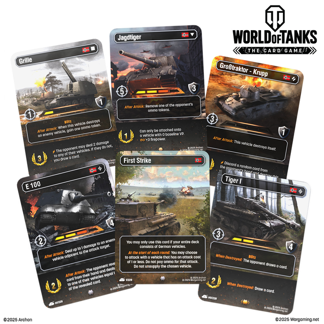 World of Tanks TCG - First Strike Starter Deck: Germany - EN – Bild 3