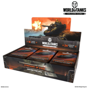 World of Tanks TCG - Symphony of Steel Booster Display (24 Boosters) - EN