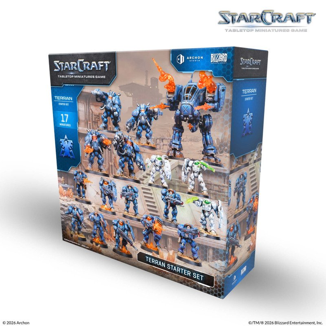 Archon Studio - Starcraft TMG: Terran Starter Set