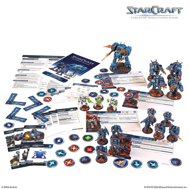 Archon Studio - Starcraft TMG: Terran Starter Set – Bild 2